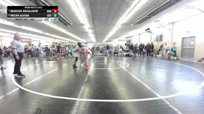 152 lbs Consi Of 8 #1 - Marcos Escalante, Berkshire vs Micah Alicea, East Stroudsburg