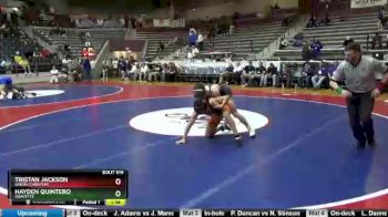 4A 145 lbs Cons. Round 3 - Tristan Jackson, Shiloh Christian vs Hayden Quintero, Gravette