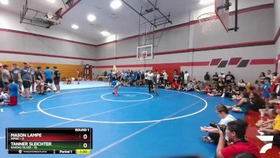 110 lbs Round 1 (6 Team) - Mason Lampe, MPWC vs Tanner Sleichter, Kansas Silver