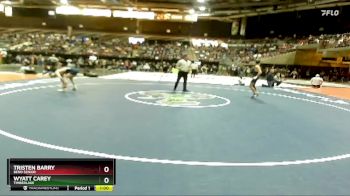 106 lbs Cons. Round 3 - Tristen Barry, Bend Senior vs Wyatt Carey, Timberlake