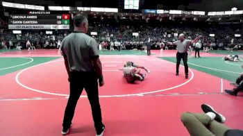 138 lbs 1st Place Match - Gavin Cantera, LOU1 vs Lincoln James, PAW3