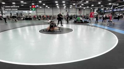 132 lbs Consi Of 16 #1 - Aidan Szewczyk, NC vs Jasper Croom, FL