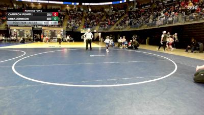 82 lbs Round Of 32 - Cameron Powell, Colonial vs Drex Johnson, Northeastern