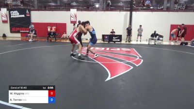 72 kg Consi Of 16 #2 - Wyatt Higgins, Grizzly Wrestling Club vs Aidan Torres, Indiana RTC