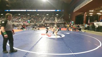 155 lbs Semifinal - Elizabeth Holloway, Greybull/Riverside vs Chyla Stephens, Thunder Basin High School