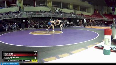 157 lbs Round 5 (6 Team) - Cole Anderson, Hastings vs Ben Uher, Manhattan HS