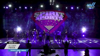 KC Cheer - FIESTA [2024 L3 Junior - Medium Day 1] 2024 Spirit Sports Kansas City Nationals