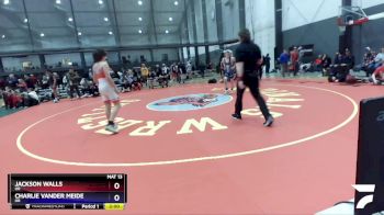 132 lbs Cons. Round 3 - Jackson Walls, OR vs Charlie Vander Meide, OR