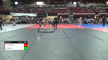 123 lbs Cons. Round 2 - Joseph Fulwiler, Ronan Wrestling vs Sawyer Pallett, Laurel Matburners