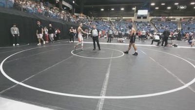 141 lbs Champ. Round 2 - Rider Seguine, Cowley College vs Zechariah Tecumseh, Northeastern Oklahoma A&M