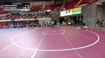 132 lbs Round 3 - 2nd Wrestleback And Semi-finals(16 Team) - Gavin Chambers, Amarillo vs Thomas Wildman, Dallas Highland Park