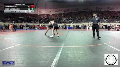 200 lbs Consi Of 32 #2 - Tukker Chase, Sallisaw Wrestling vs Kage Gorczynski, Salina