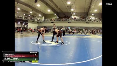 130 lbs Quarterfinal - Blake Collins, Macon Youth Wrestling vs Aiden Reed, Nevada Tiger Pit Wrestling Club