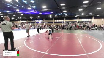 50 lbs Consi Of 4 - Colten McCawley, Havasu Heatwave vs Leeland Jacobson, Bridge Creek Youth Wrestling