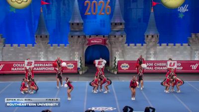 Southeastern University [2026 Open All Girl Finals] 2026 UCA & UDA College Cheerleading and Dance Team National Championship