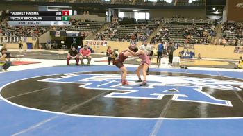 152 lbs Cons. Semi - Scout Brockman, Green County vs Aubrey Haisma, John Hardin