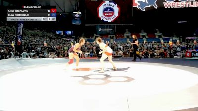 155 lbs Cons. Sub-rd Of 16 - Kira Wicklund, Washington vs Ella Piccirillo, Connecticut