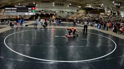 106 lbs Semis & 1st Wb (8 Team) - Jayden Patel, Pigeon Forge High School vs Abram Trone, Signal Mountain High School