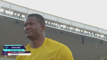 Replay: Javelin Throw Men - 2026 Wanda Diamond League: Rabat (MAR) | May 31 @ 7 PM