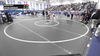 135 lbs Cons. Round 2 - Zhaylee Yamanashi, Cerritos vs Reagan Kelly, Alhambra/Alhambra