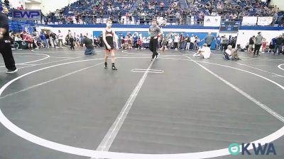 70 lbs Round Of 16 - Alec Orellana, Pauls Valley Panther Pinners vs Linkin Yaunt, Cushing Tigers