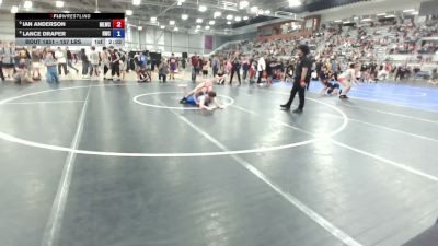 157 lbs Champ. Rd Of 16 - Ian Anderson, Moses Lake Wrestling Club vs Lance Draper, Ridgefield Wrestling Club