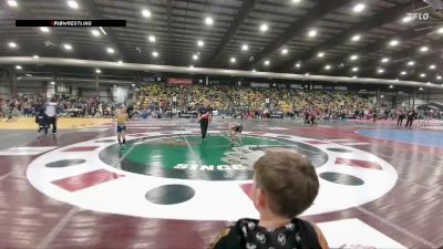 80 lbs Cons. Semi - Braizen Vigoren, Sidney Wrestling Club vs Jayden Hernandez, Gering Wrestling Club