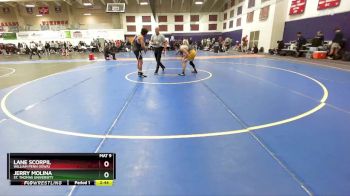 133 lbs Cons. Round 4 - Lane Scorpil, William Penn (Iowa) vs Jerry Molina, St. Thomas University
