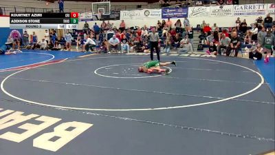 100 lbs Round 3 - Addison Stone, Thatcher HS vs Kourtney Azuri, Crismon