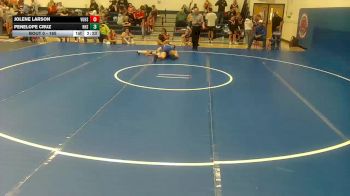 165 lbs Round 4 - Jolene Larson, Valley Union High School vs Penelope Cruz, Hayden