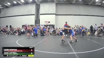 64 lbs Semifinal - James Bowman, Lexington Youth Wrestling Club vs David Cattrell, Eastside Youth Wrestling