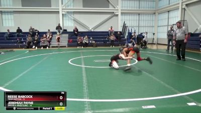 76 lbs Placement Matches (16 Team) - Reese Babcock, Team Gotcha vs Jeremiah Payne, Spatola Wrestling