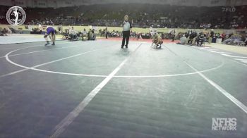 4A-175 lbs Quarterfinal - Camden Crew, POTEAU vs Haydan Yocham, BRISTOW