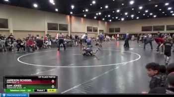 75 lbs Finals (2 Team) - Jameson Schissel, Iowa Gold vs Sam Jones, Tennessee Black