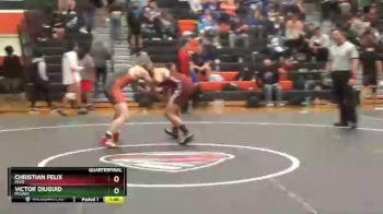 160 lbs Quarterfinal - Christian Felix, Elko vs Victor Diuguid, Mojave