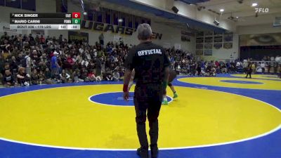 178 lbs Semifinal - Nick Singer, Faith Christian (PA) vs Mario Carini, Poway