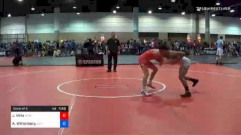 132 lbs Consolation - Jackson Mills, Georgia vs Andrew Wittenberg, Central Florida Wrestling Academy @LHP (Lake Highland Prep)