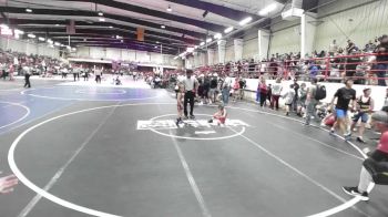 49 lbs Consi Of 8 #2 - Beau Maestas, Alamosa vs Cash Burns, Big Fat Wrestling