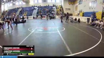 145 lbs Cons. Round 1 - Christian Jackson, St Augustine vs Tremaine Chester, Freedom