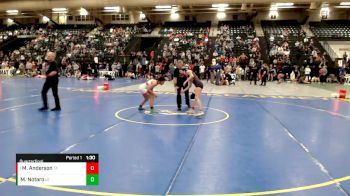 115-124 lbs Quarterfinal - Marissa Anderson, Team Anderson vs Mileena Notaro, Lincoln East