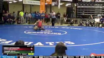 152 lbs Semifinal - Drew Withington, Atwood-Rawlins County vs Tanner Sells, WaKeeney-Trego Community