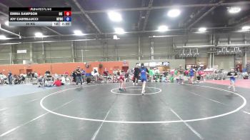 60 kg Rr Rnd 5 - Emma Sampson, Die Hard - GK8E vs Joy Castellucci, New England Trappers Red - GK8E