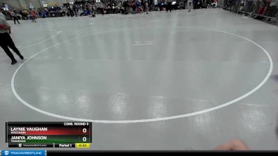 155 lbs Cons. Round 3 - Laynie Vaughan, Wisconsin vs Janiya Johnson, Tennessee