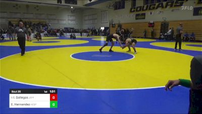 141 lbs Round Of 64 - Isaiah Gallegos, Jefferson (CO) vs Emiliano Hernandez, Hesperia