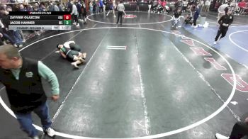 165 lbs Champ. Round 2 - Jacob Hahner, Belgrade vs Zayvier Olazcon, Othello