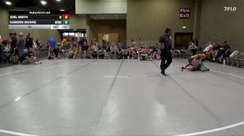 95 lbs Round 1 (8 Team) - Joel Smith, Indiana Outlaws vs Kamden Moore, Williamson County WC