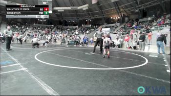 52 lbs Consi Of 16 #1 - PC Smith, Pawhuska Elks Takedown vs Colton Murrell, Team Tulsa Wrestling Club