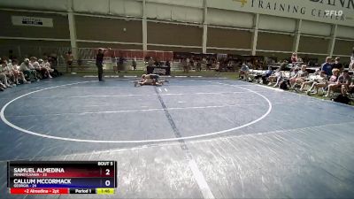 157 lbs Round 2 (8 Team) - Samuel Almedina, Pennsylvania vs Callum Mccormack, Georgia