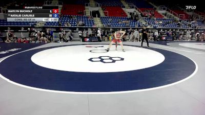 155 lbs Cons. Rd Of 64 - Kaitlyn Bucholz, IL vs Natalie Carlisle, OH
