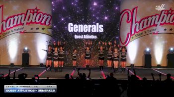 Quest Athletics - Generals [2025 L3 Junior - D2 Day 1] 2025 Champion Cheer and Dance Grand Nationals